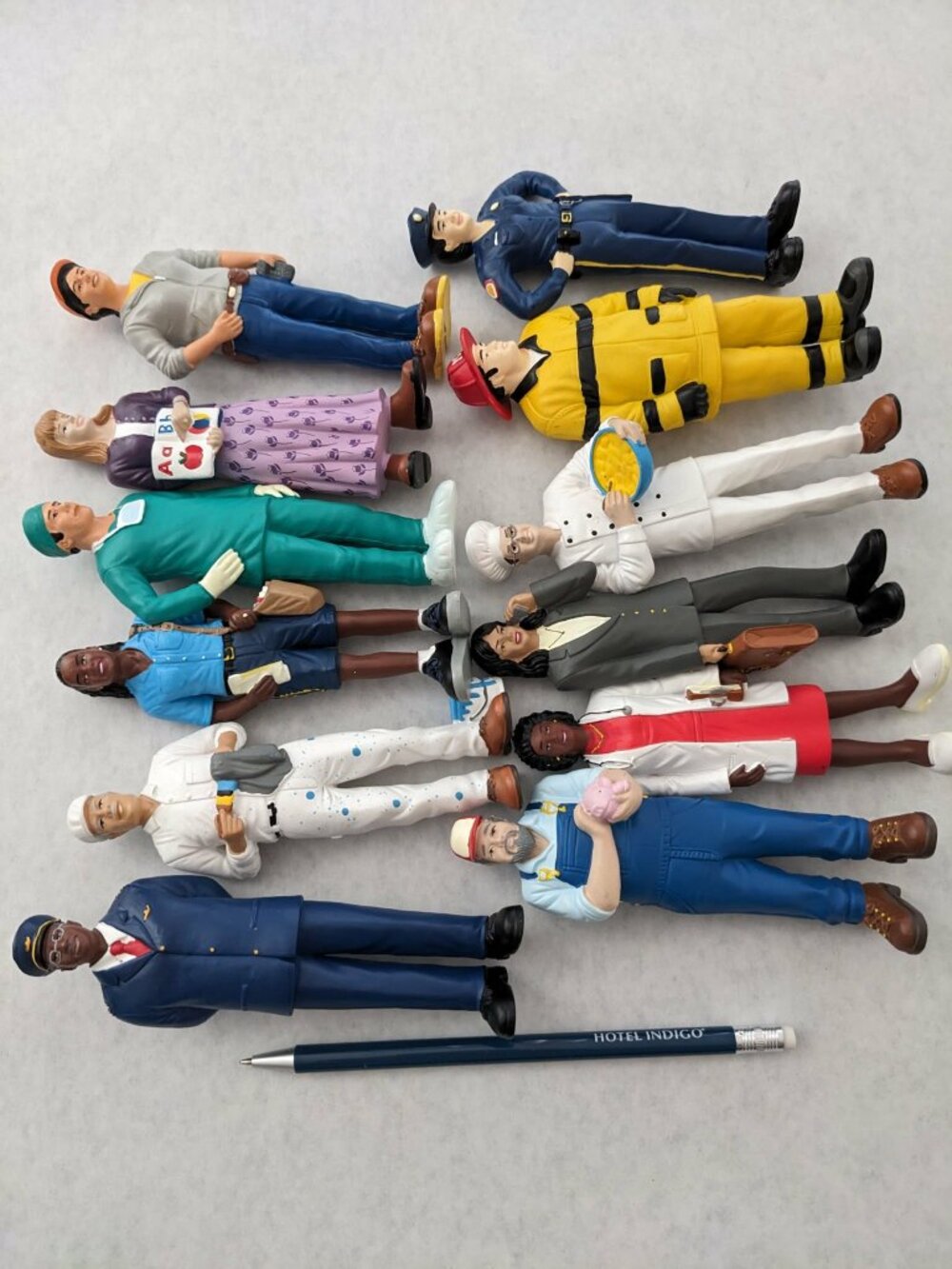 12 Community Block People - Occupations